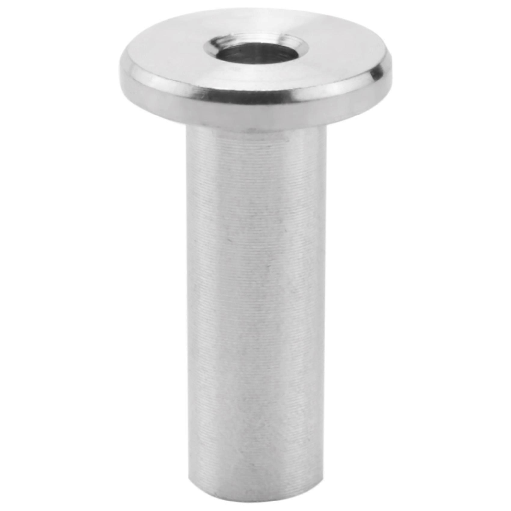 Schutzhüllen Aus Edelstahl Für 3,2 Mm (1/8 Zoll) Kabel, Holzpfosten, Diy-geländer, Seewasserbeständiger Edelstahl T316, 24er-packung