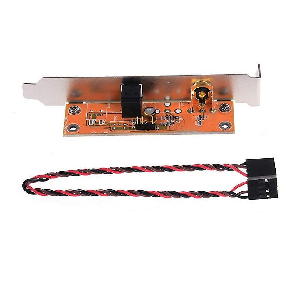 Montageplatte Für Spdif- Und Rca-optische Ausgangskabel Auf Dem Pc-motherboard