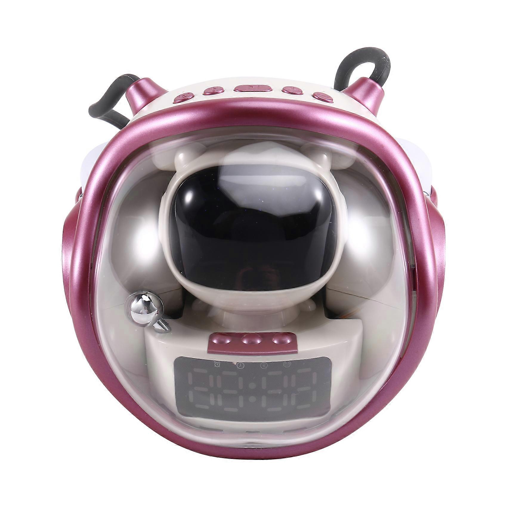 Kabelloser Bluetooth-lautsprecher In Astronautenform, Interaktiv Mit Künstlicher Intelligenz, Rgb-lichtwecker Und Geschenkidee Für Die Nacht.