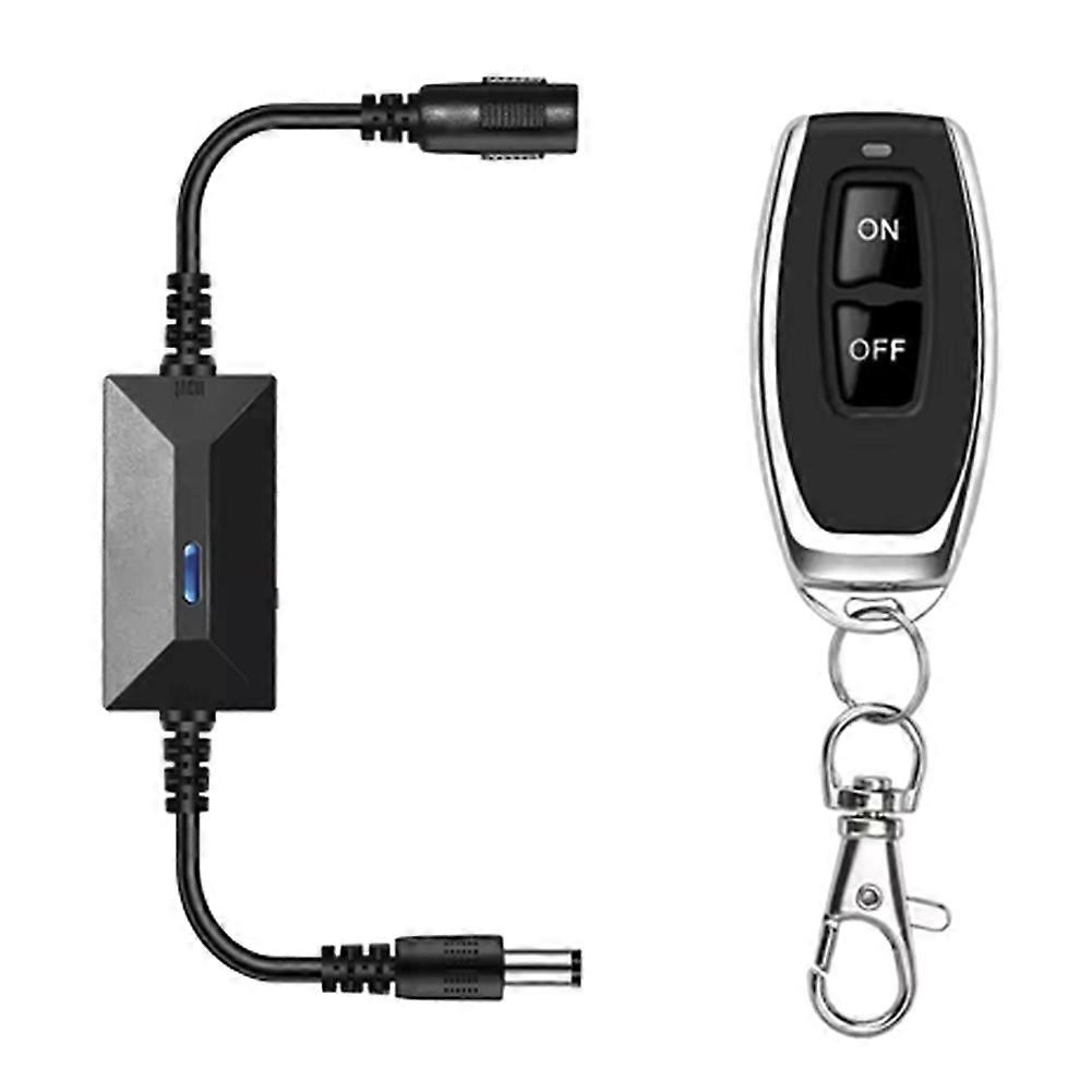 Drahtloser Ein-/ausschalter 5-24v Dc 433mhz, Kompatibel Mit Leselampen, Led-streifen Und Ventilatoren.