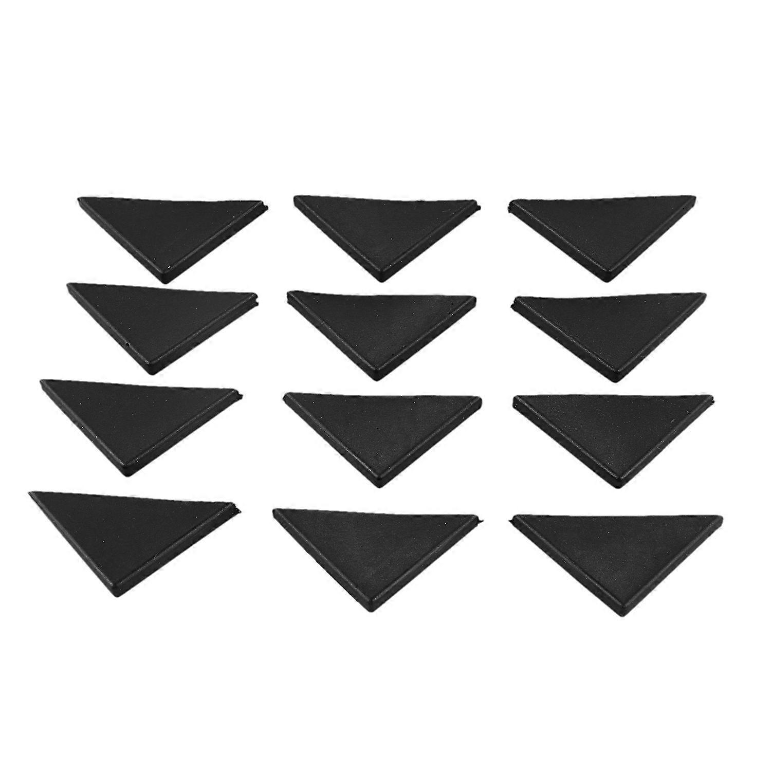 Set Mit 12 Eckenschützern Für Dreieckige Glastische, 10 Mm X 75 Mm