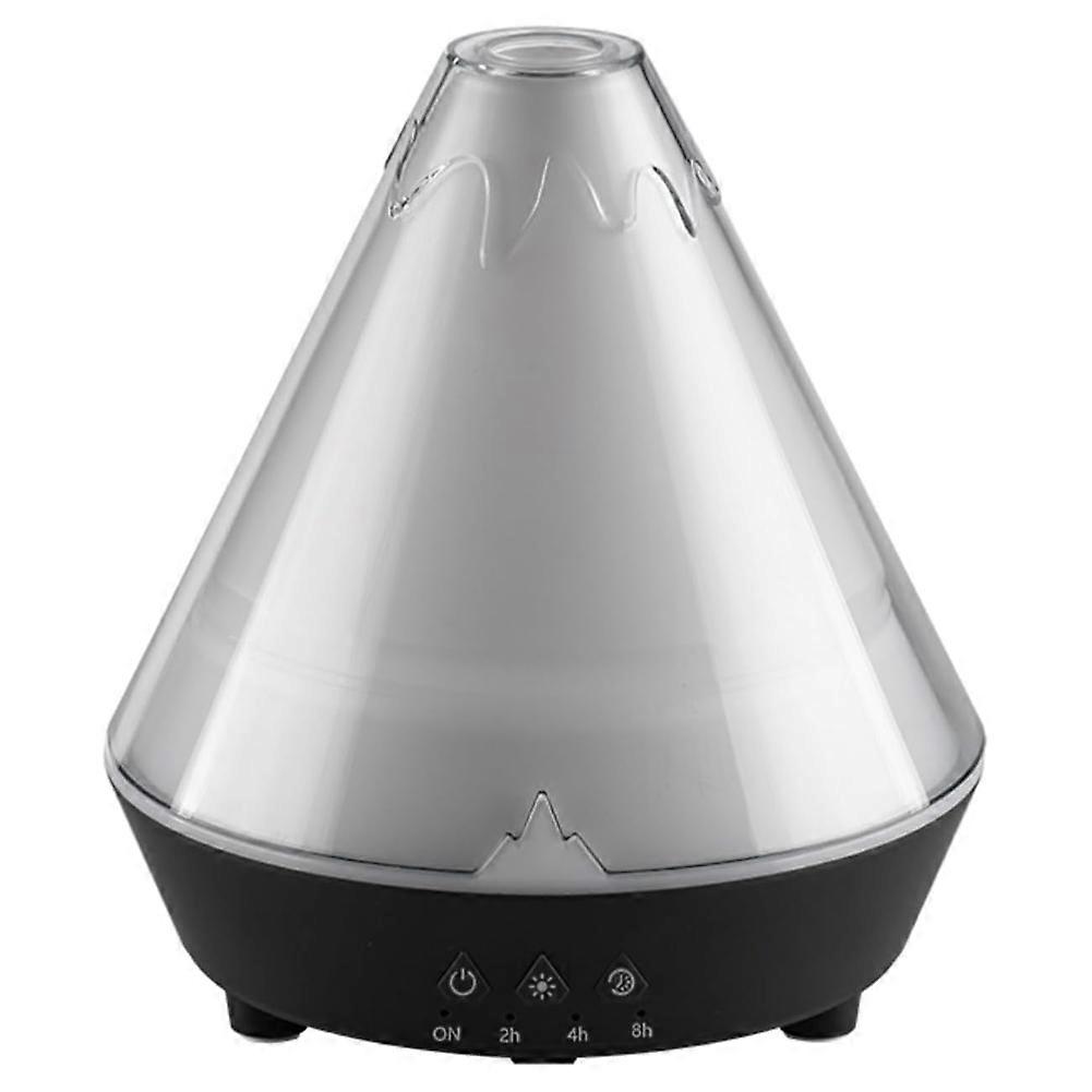 180-ml-ultraschall-luftbefeuchter Mit Kaltnebel, Vulkan-design, Flammenaroma Und Quallennebel, Automatischer Abschaltung, Für Zuhause Und Büro.