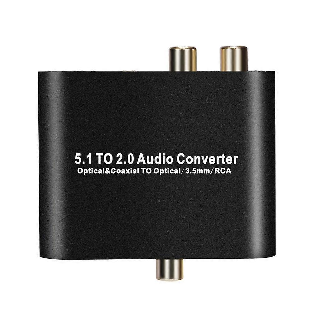 5.1 Zu 2.0 Stereo Digital Audio Converter Dts/ac3 Für Dolby-decodierung: Spdif-eingang Zu 5.1-decoder, Koaxialer Spdif-ausgang Zu 3,5 Mm Klinkenbuchse.