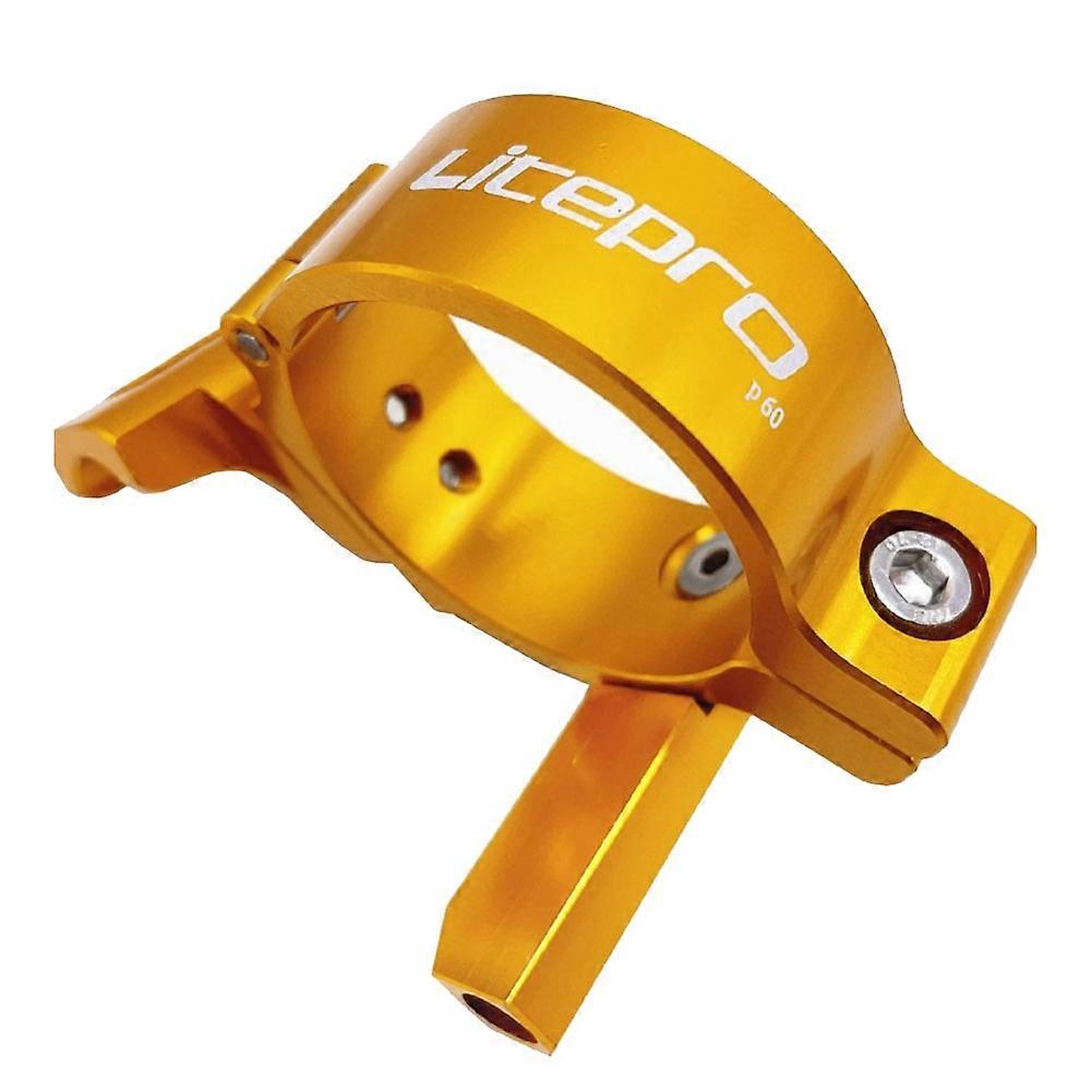 Litepro Umwerferklemme Für Birdy Jex Jp8 Faa083 Faltrad, Zweifach-kettenblatt 18/20-fach, Goldfarben