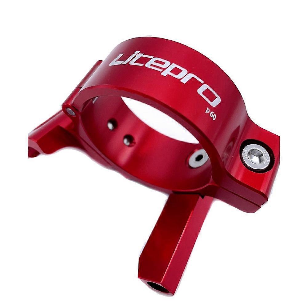 Litepro Umwerferklemme Für Birdy Jex Jp8 Faa083 Faltrad, Zweifach-kettenblatt 18/20-fach, Rot