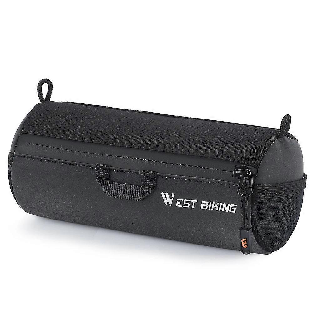 Westbiking Reflektierende Lenkertasche Mit Schultergurt, Wasserdichte Rahmentasche Für Mountainbikes Und Rennräder