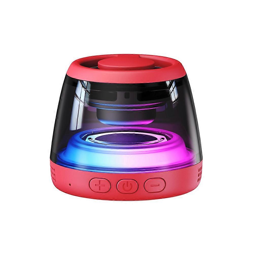 Magnetischer Bluetooth-lautsprecher Mit Rgb-beleuchtung, Tragbarer Mini-lautsprecher, Kabellose Handyhalterung Und Bluetooth-lautsprecherturm