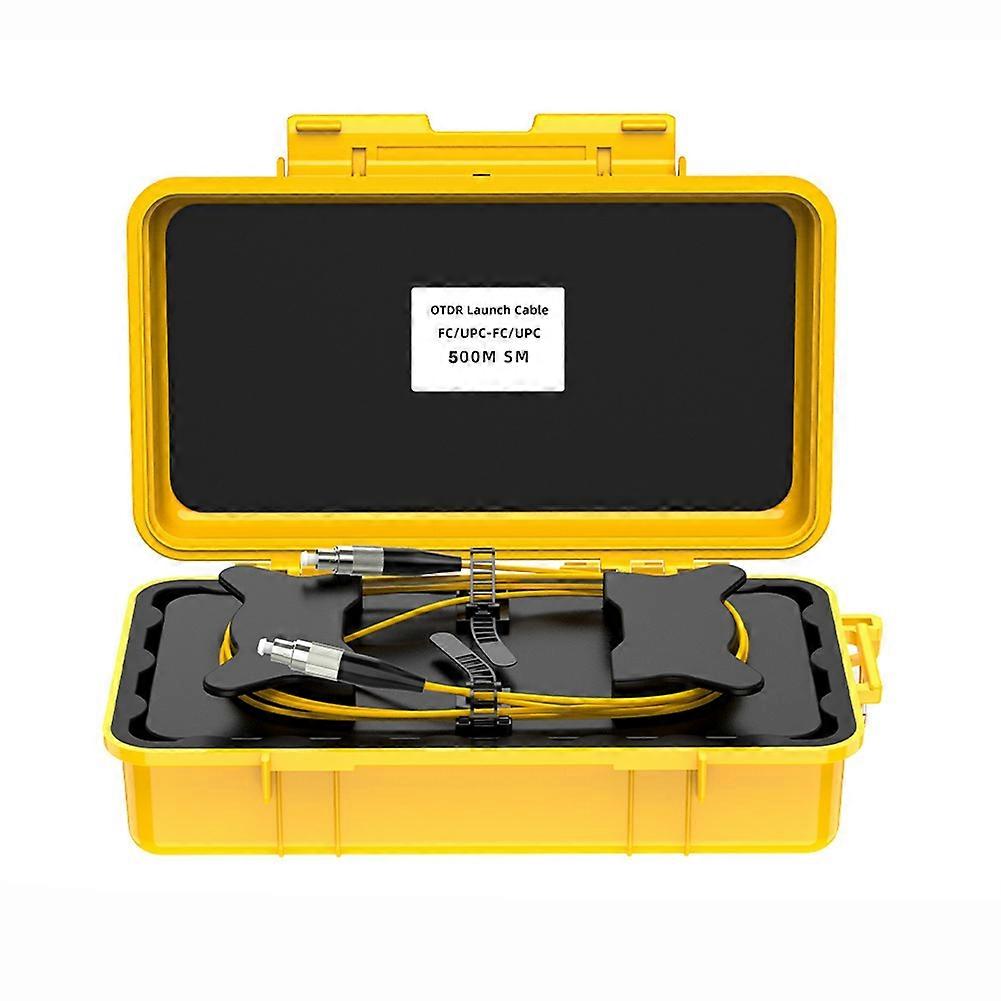 Glasfaser-otdr-startbox, 0,2 Dbm 500 M Totzoneneliminator (optional), Fc/upc-fc/upc Otdr-totzoneneliminator