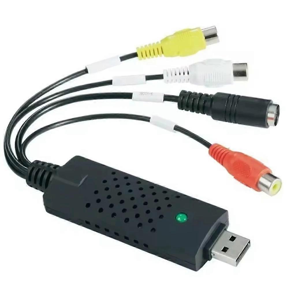 Easy Cap Usb 2.0 Audio- Und Videoaufnahmekarte – Video- Und Audiokonverter Für Tv, Dvd Und Vhs