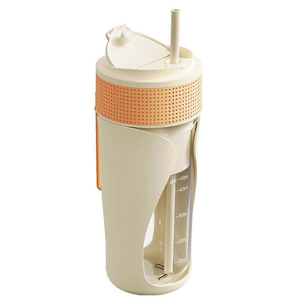Tragbarer 450-ml-multifunktions-mixbehälter Mit Eiscrush-funktion, Usb-c-aufladbar, Für Obst Und Gemüse.