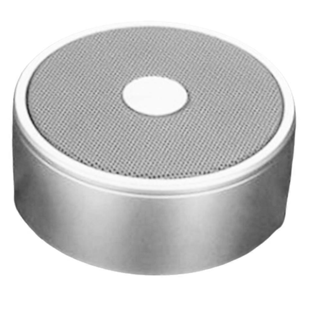 Mini-bluetooth-lautsprecher Mit Kabelloser Ladefunktion, Metall, Tragbares Dual-tws-stereosystem, Silber
