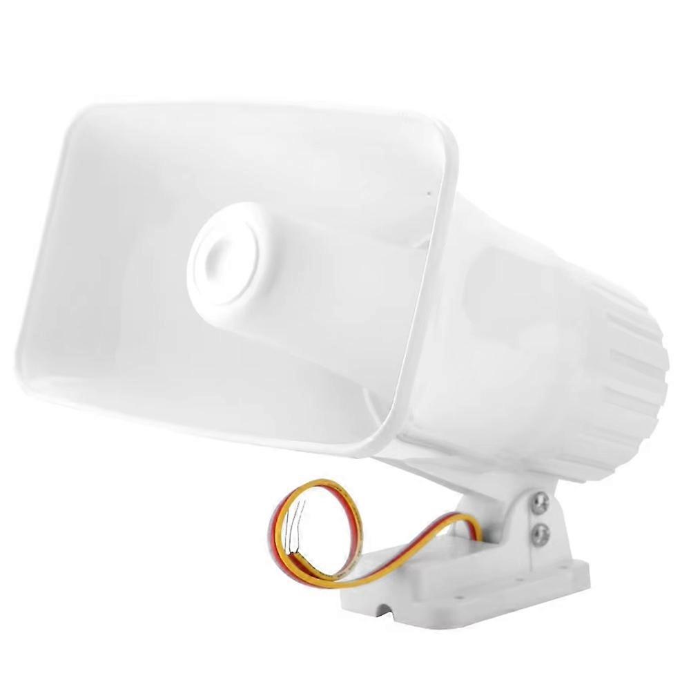 Xl-112 130 Db Dc 12 V 30 W Zweiton-kabelsirene Für Althorn-diebstahlalarmanlagen, Ideal Für Die Haussicherheit.