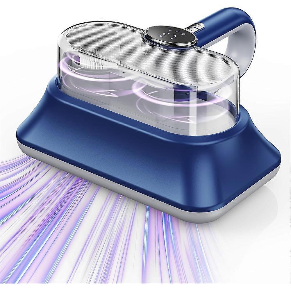 Kabelloser Matratzenstaubsauger Mit Starken Vibrationen Und Uv-c-licht, Für Betten, Sofas, Kinderbetten Und Teppiche