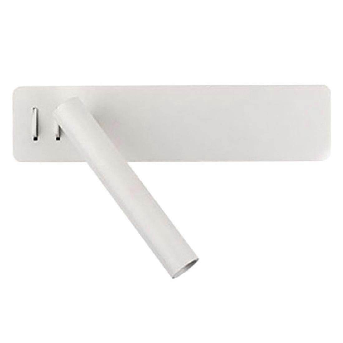Led-wandleselampe Fürs Schlafzimmer, Minimalistische Drehbare Nachttischlampe, 3-w-wandleuchte, B-leuchte
