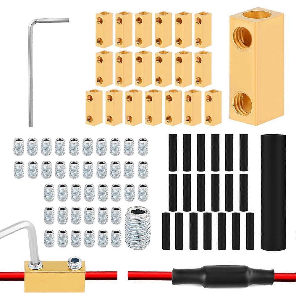 Packung Mit 20 8 Awg Kabelverbindern, Schnellanschluss-docking-verbinder, 20 A Anschlussklemme.
