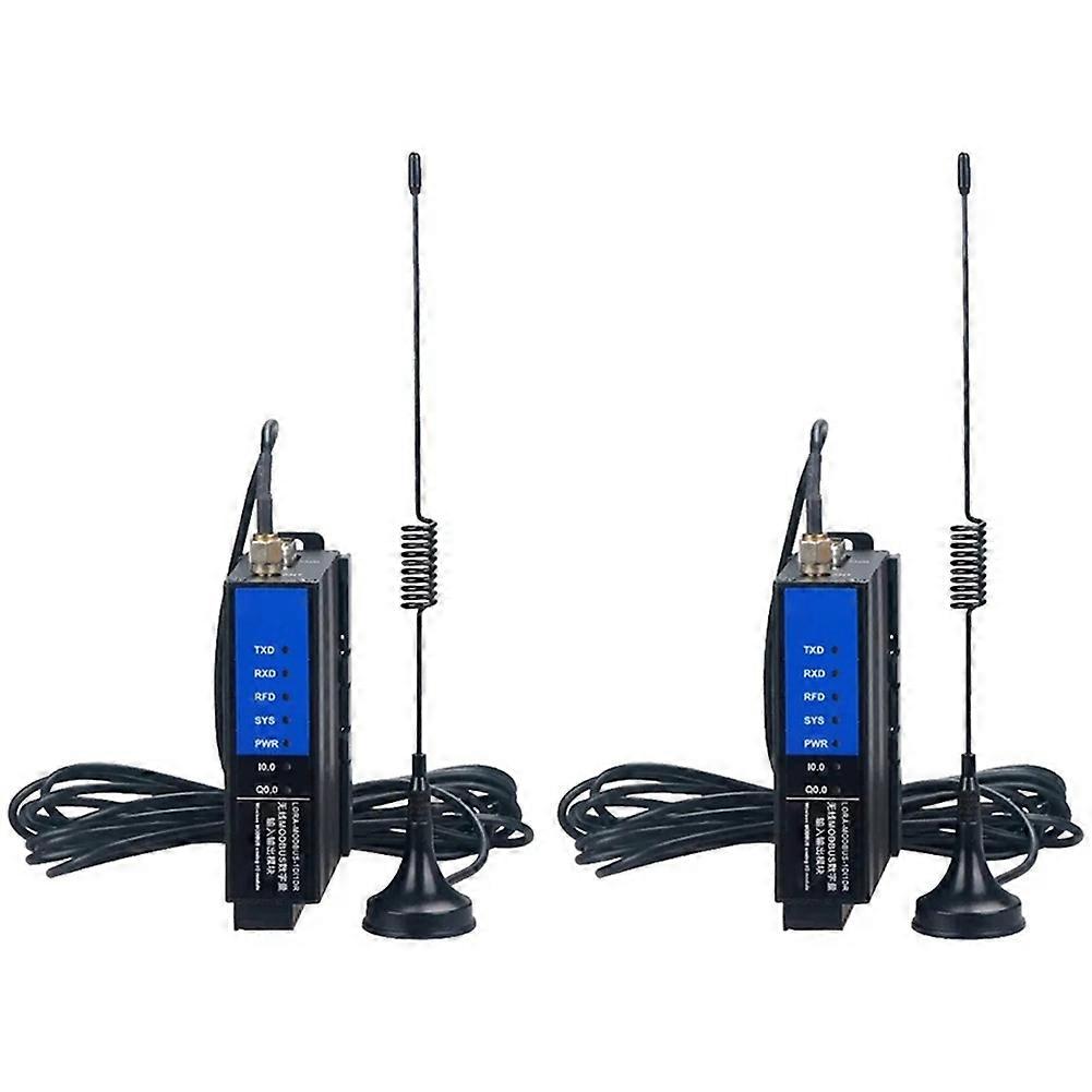 Lora-modbus-1di1dr Funkmodul: Fernsteuerung, Transparente Übertragung, Digitaler Eingang, Relaisausgang, 10-m-antenne