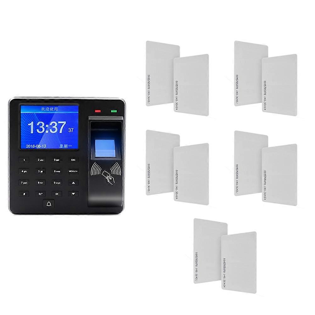125-khz-rfid-biometrische Zeiterfassung Mit Fingerabdruckerkennung Und Zutrittskontrolle
