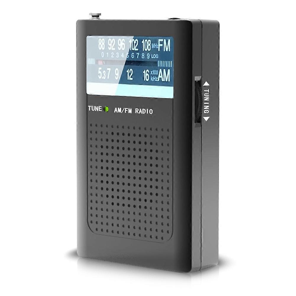 Tragbares Am/fm-radio Mit Notfallwetterradio, Integrierter Antenne Und Leistungsstarkem Lautsprecher. Ideales Geschenk Für Senioren. Im Taschenformat.