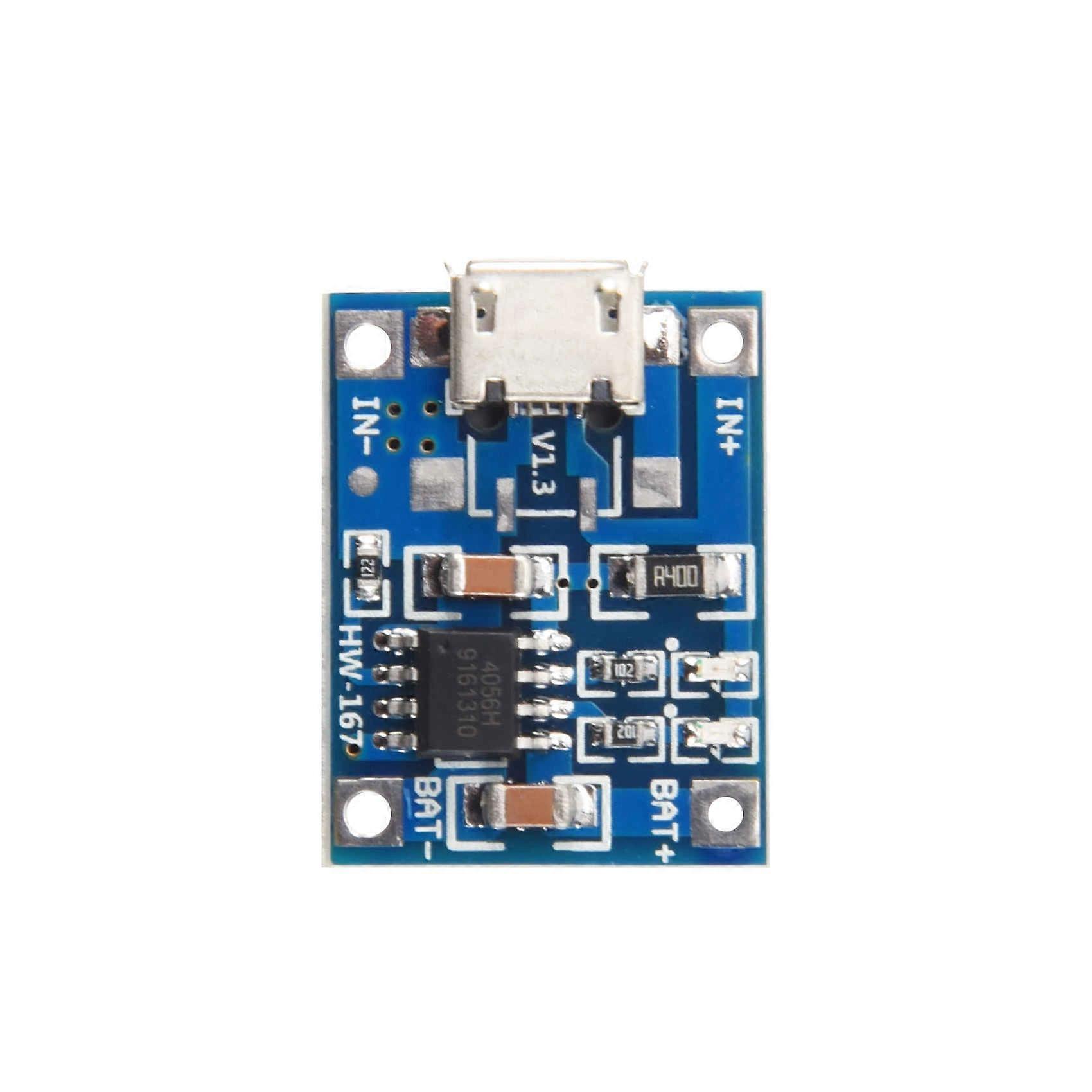 18650 Lithium-ionen-akkuladegerät Mit Micro-usb 1a Für Tp4056-modul