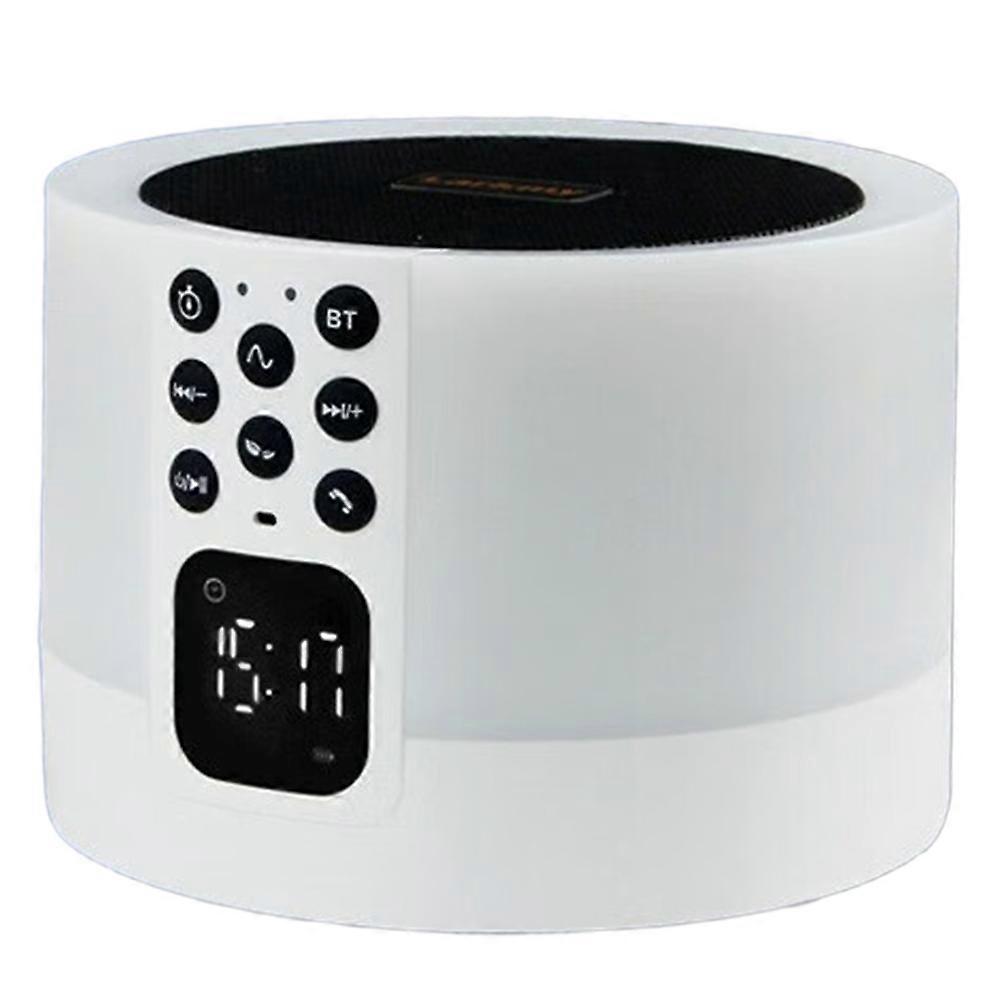 Mini-bluetooth-lautsprecher, Tf-kartenleser, Usb-anschluss, Subwoofer, Touch-bedienelemente, Nachtlicht, Uhr, Tragbarer Mp3-player