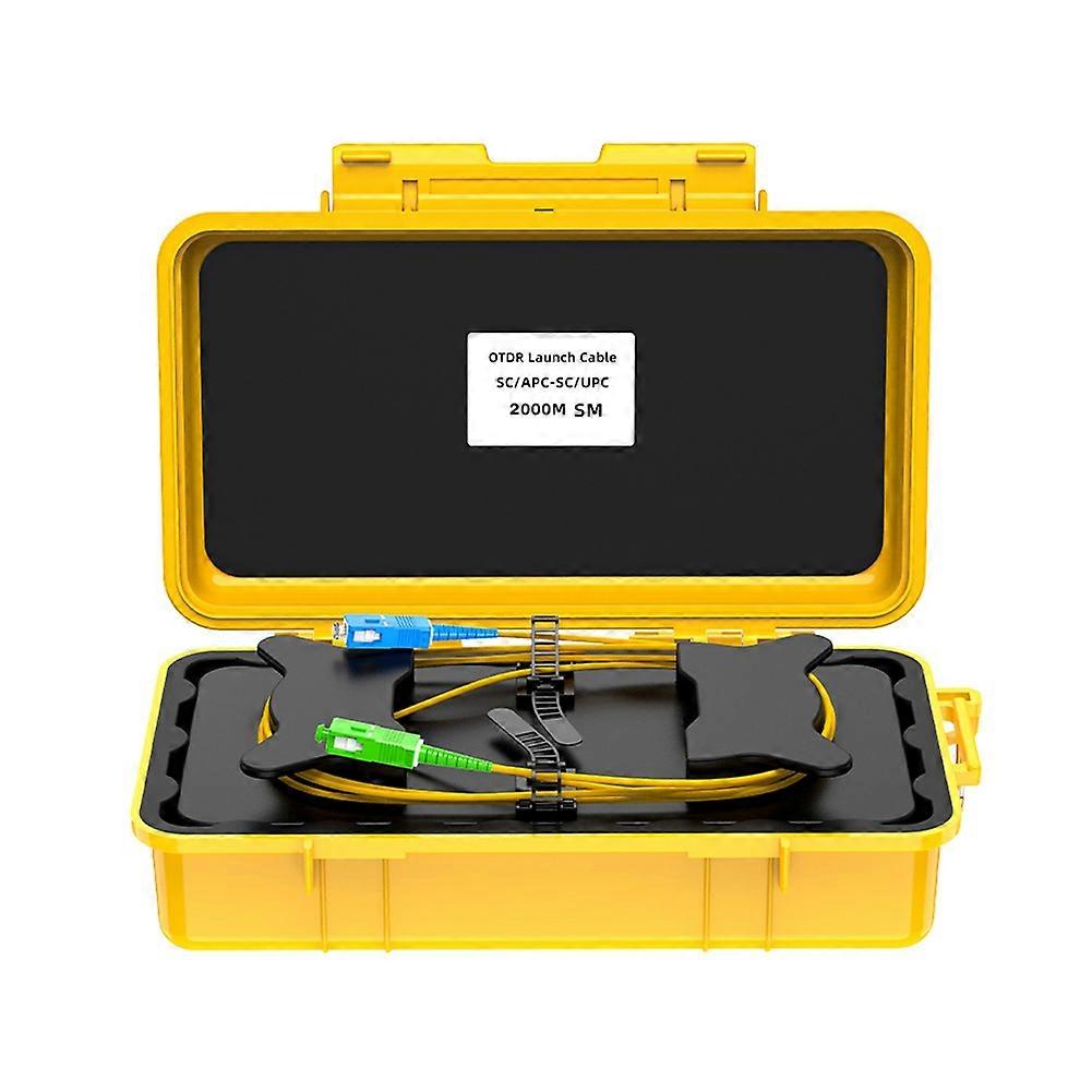 Glasfaserringe Zur Totzoneneliminierung Bei Otdr, 2 Km Sc/apc-sc/upc Glasfaser-otdr-startkabelbox