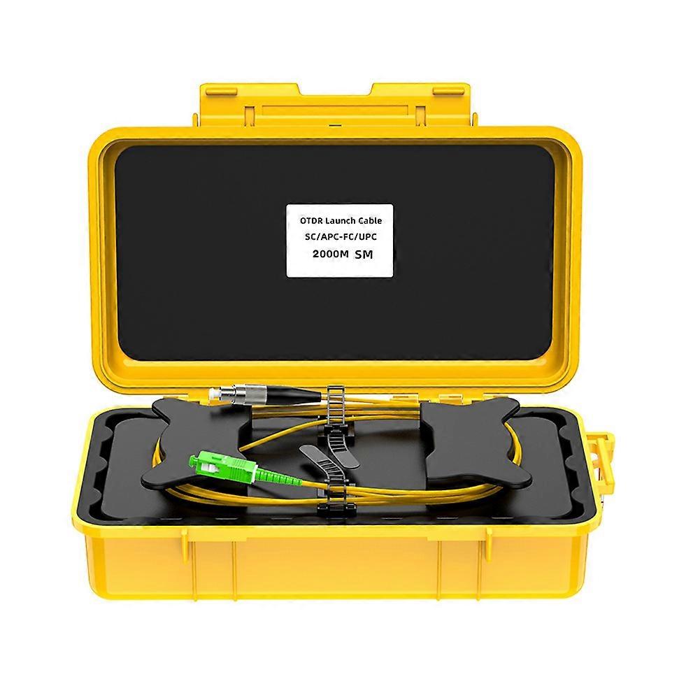 Glasfaserringe Zur Totzoneneliminierung Bei Otdr, 2 Km Sc/apc-fc/upc Glasfaser-otdr-startkabelbox