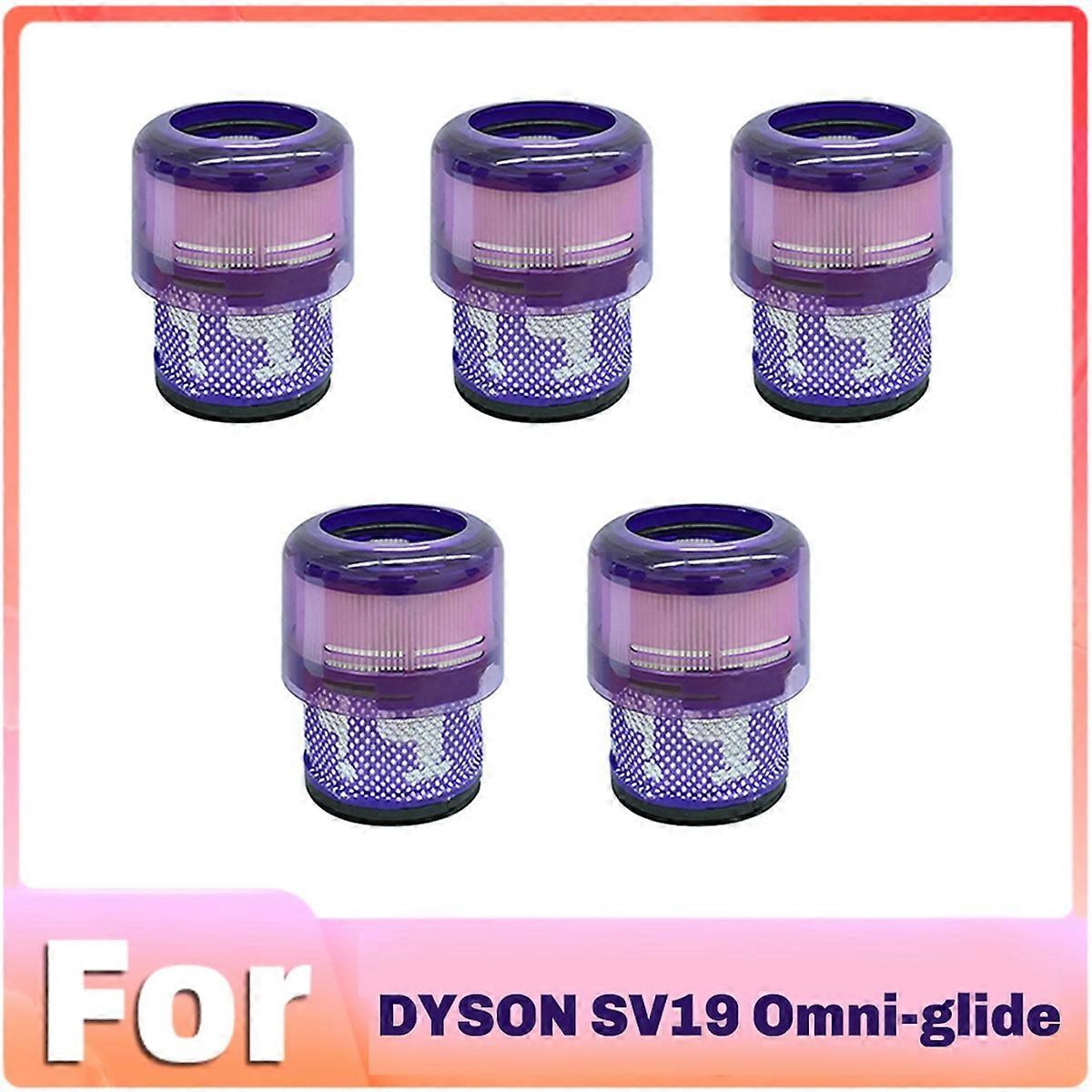 Packung Mit 5 Ersatzfiltern Für Den Staubsauger Omni-glide Sv19, Zubehör Für Die Haushaltsreinigung.