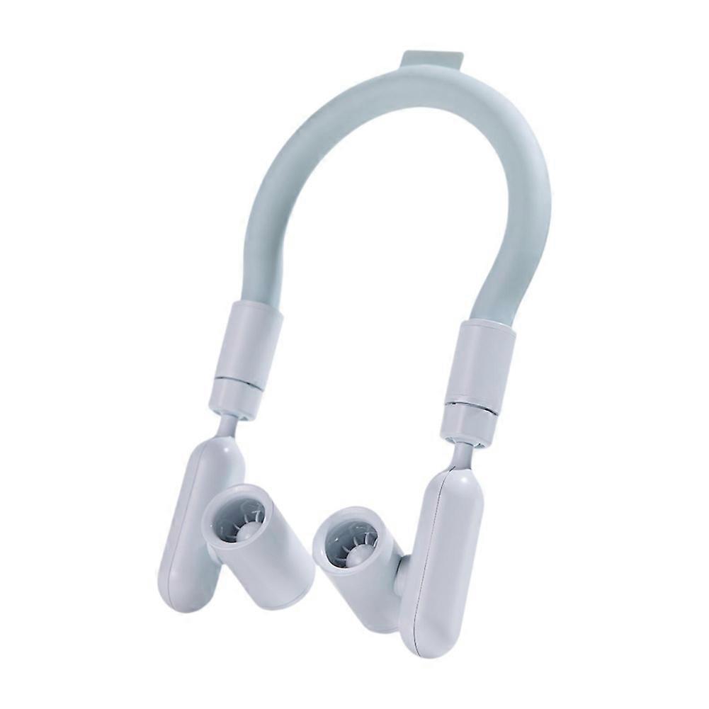 360° Drehbarer Nackenventilator, Multifunktional Und Tragbar, Ideal Zum Radfahren, Für Zuhause Und Für Outdoor-aktivitäten (blau).