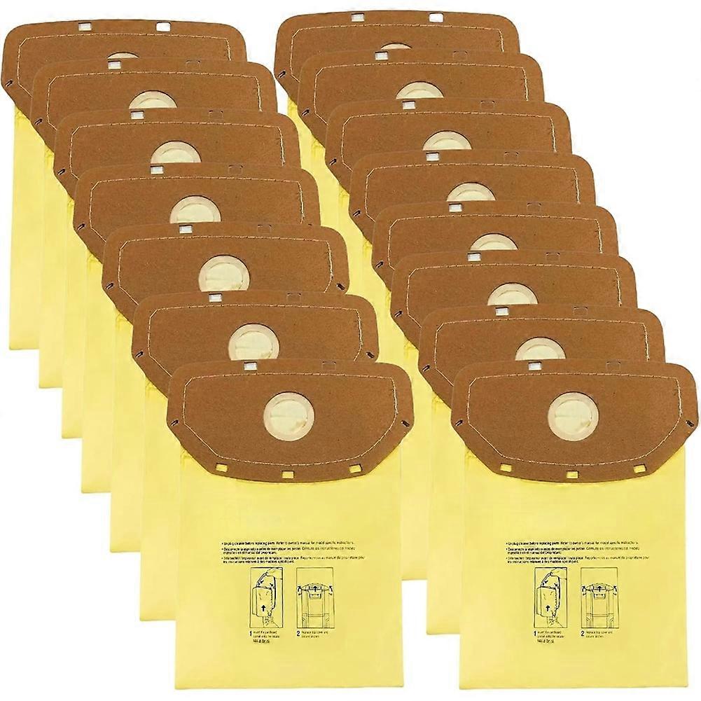 Packung Mit 15 Staubsaugerbeuteln Mit Versiegeltem Hals Ah10232 Für Hoover Commercial Mpwr 40v Akku-rucksackstaubsauger Ch93619, Ch93600