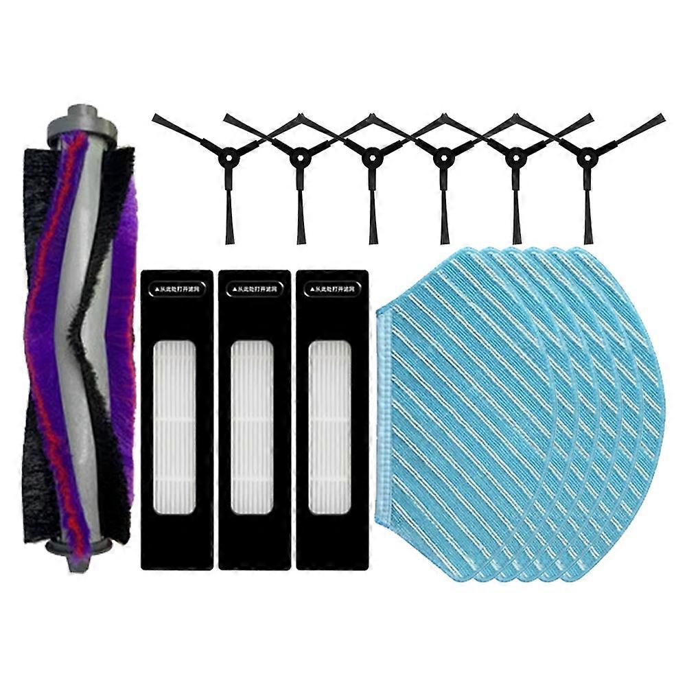 Ersatzteile Für Midea M7 / M7 Pro / M7 Max / Eureka Ner700 Staubsauger: Hauptbürste, Seitenbürste, Filter Und Reinigungstuch.