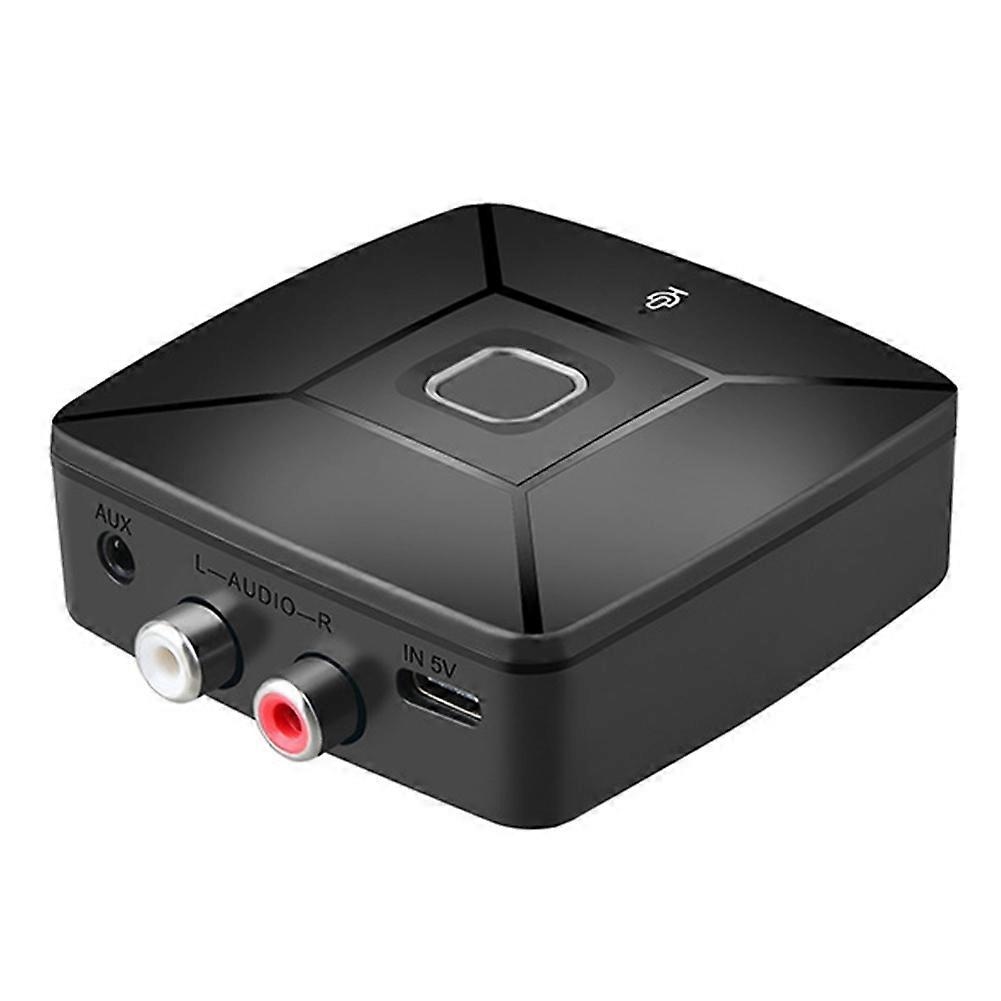 Bluetooth 6.0 Audio-empfänger, Usb-c Stereo-wireless-audio-adapter Mit 3,5-mm-aux-eingang Und 2 Usb-c-anschlüssen Für Pc, Fernseher Und Auto (lautsprecherverstärker).