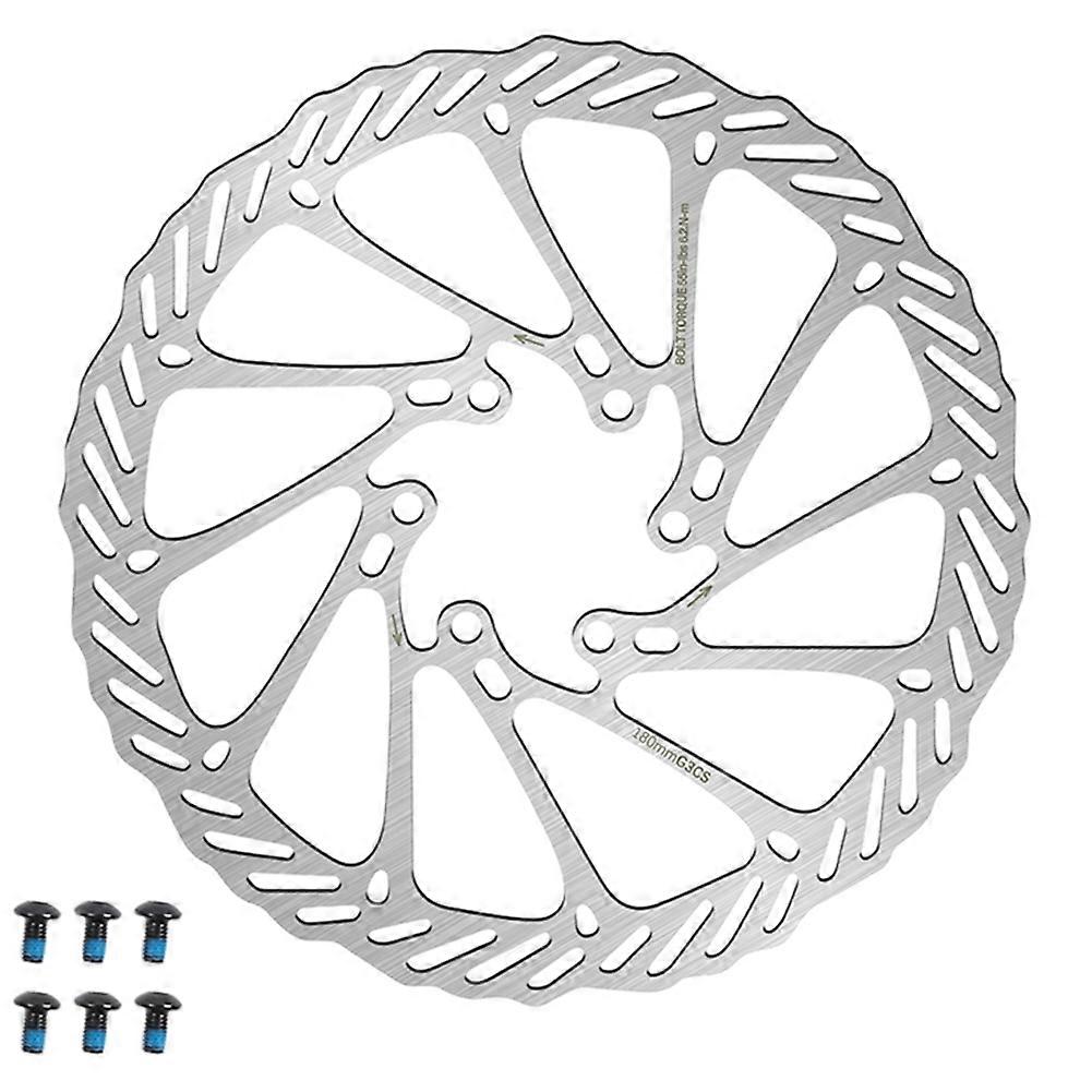 G3 Fahrradbremsscheibe, Kompatibel Mit Mountainbikes Und Rennrädern, Mit 6-loch-befestigung, Ultraleicht, 160 Mm