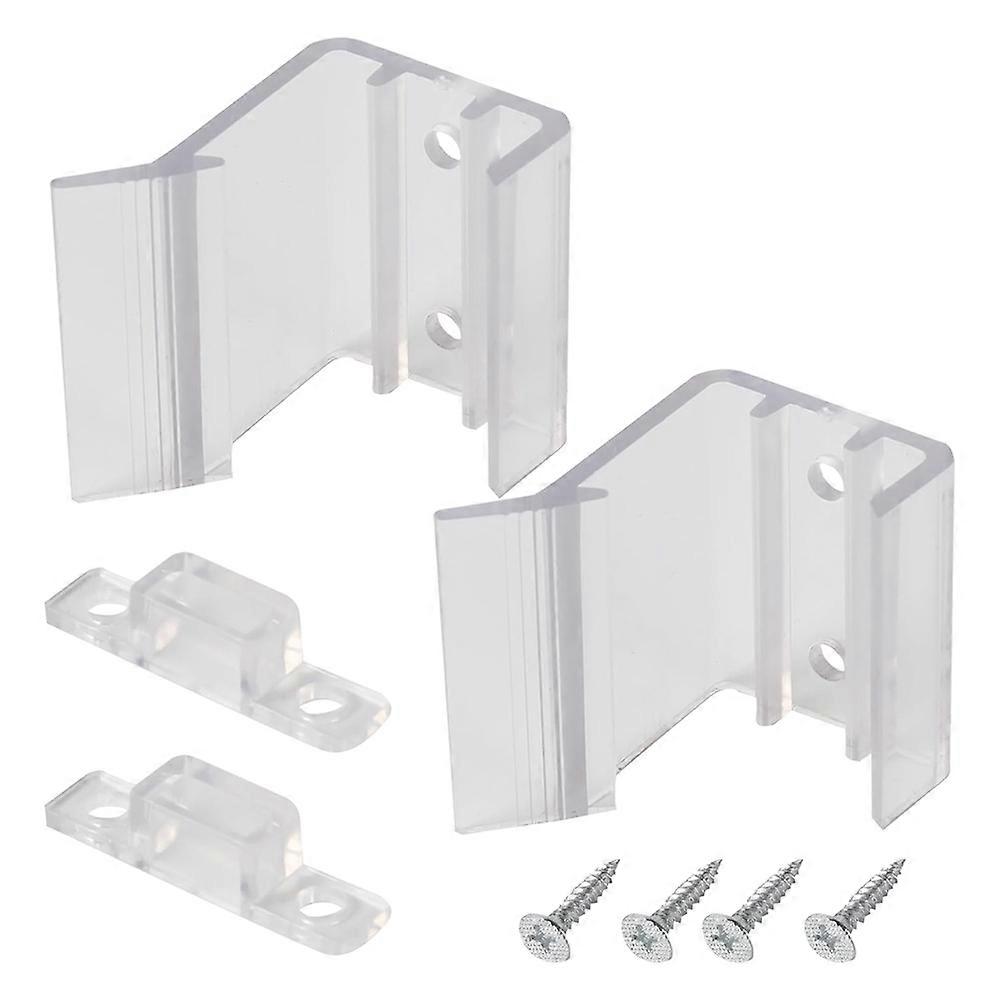 Schiebetürriegel Für Spiegelschranktüren (modell H527), Universalriegel Für Spiegelschranktüren, 4er-set Ersatzriegel Für Spiegelschiebetüren