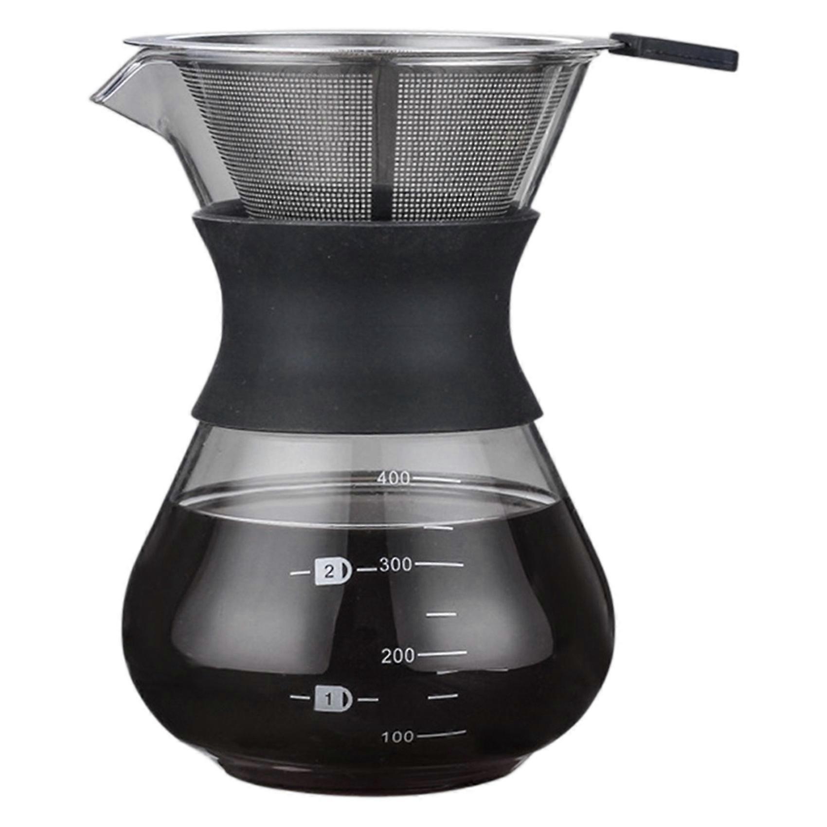 Manuelle Filterkaffeemaschine Mit Edelstahl-kaffeefilter, Manuelle Filterkaffeemaschine Mit Wärmeisolierung