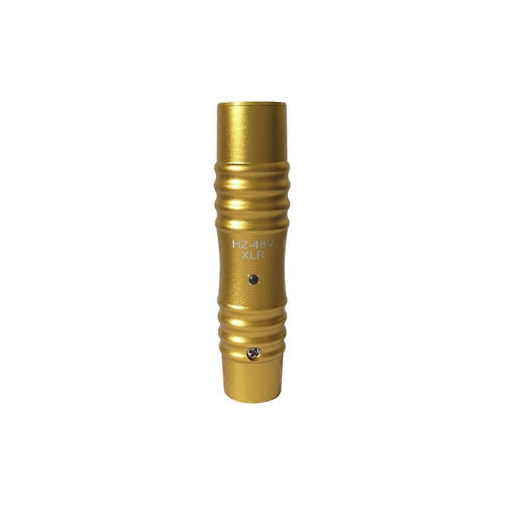 3-poliger Xlr-auf-3,5-mm-kondensatormikrofon-adapter (48 V)