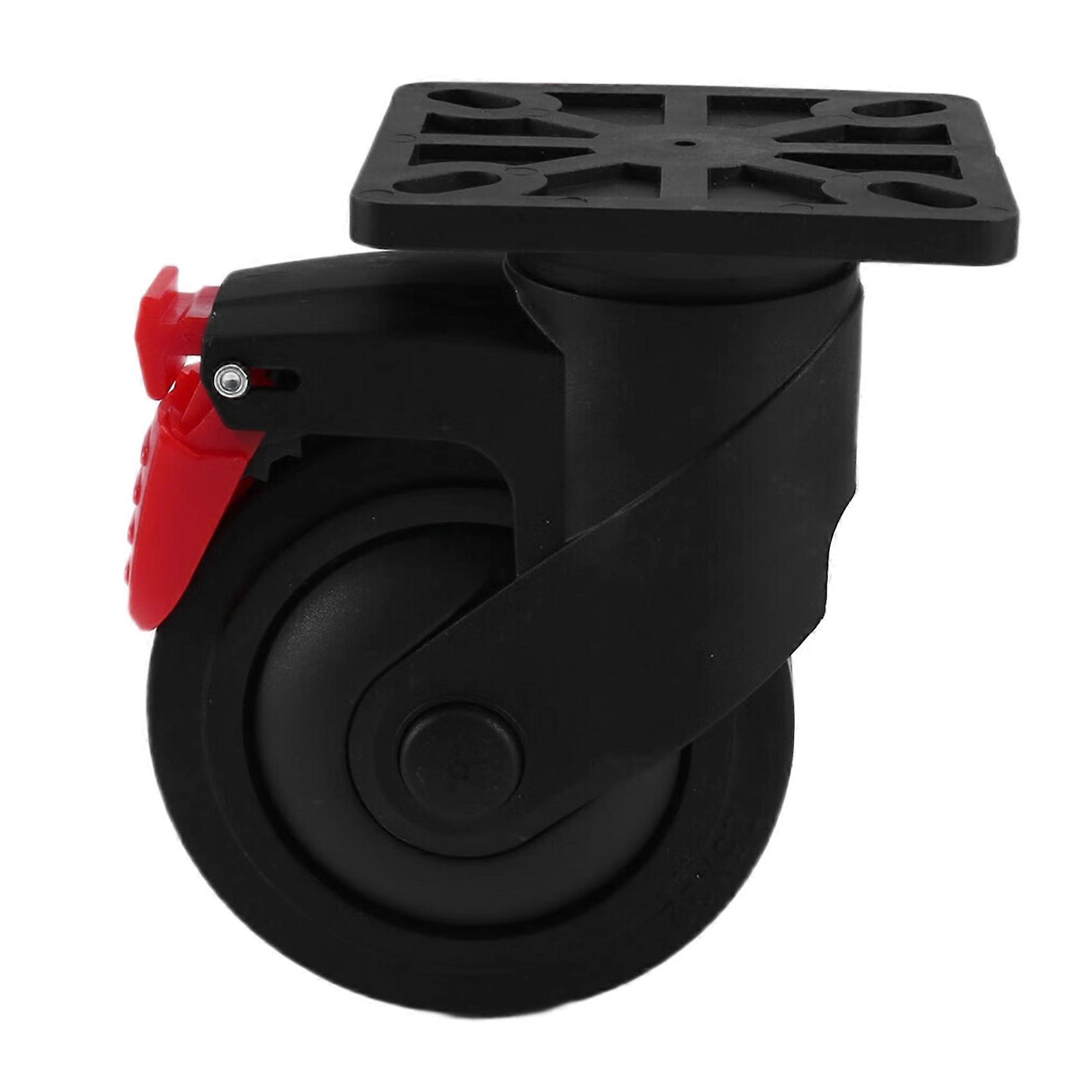 5-zoll (12,7 Cm) Leise Lenkrollen Mit Bremse Für Werkbank, Maschine, Elektrogeräte, Regal, Mülleimer