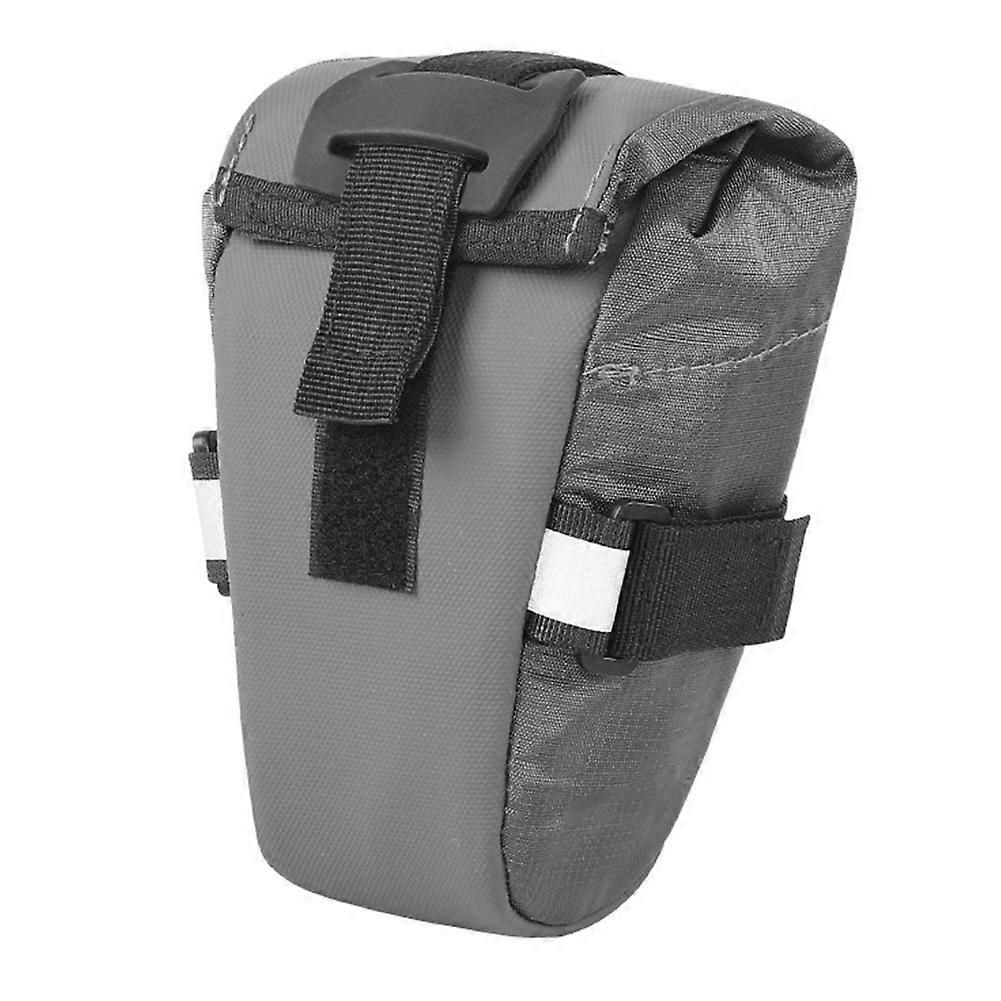 Wasserdichte Mini-satteltasche Für Rennräder Mit Reflektierenden Details Und Rücklichthaken, Praktisches Fahrradaufbewahrungszubehör.