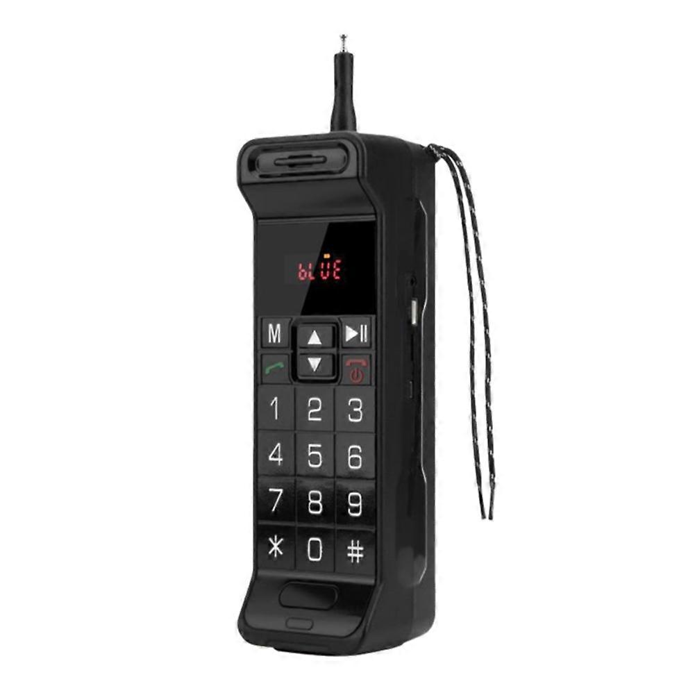 Klassischer Bluetooth-lautsprecher Für Mobiltelefone, Kabelloser Outdoor-lautsprecher Für Mobiltelefone B