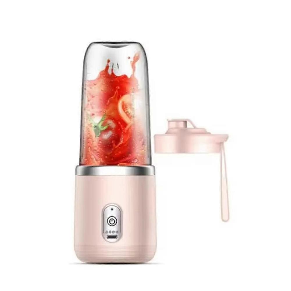 Set – Tragbarer Entsafter Mit 2 Bechern, Mini-usb-aufladbarer Mixer, Frischsaftbecher, Individueller Smoothie-mixer