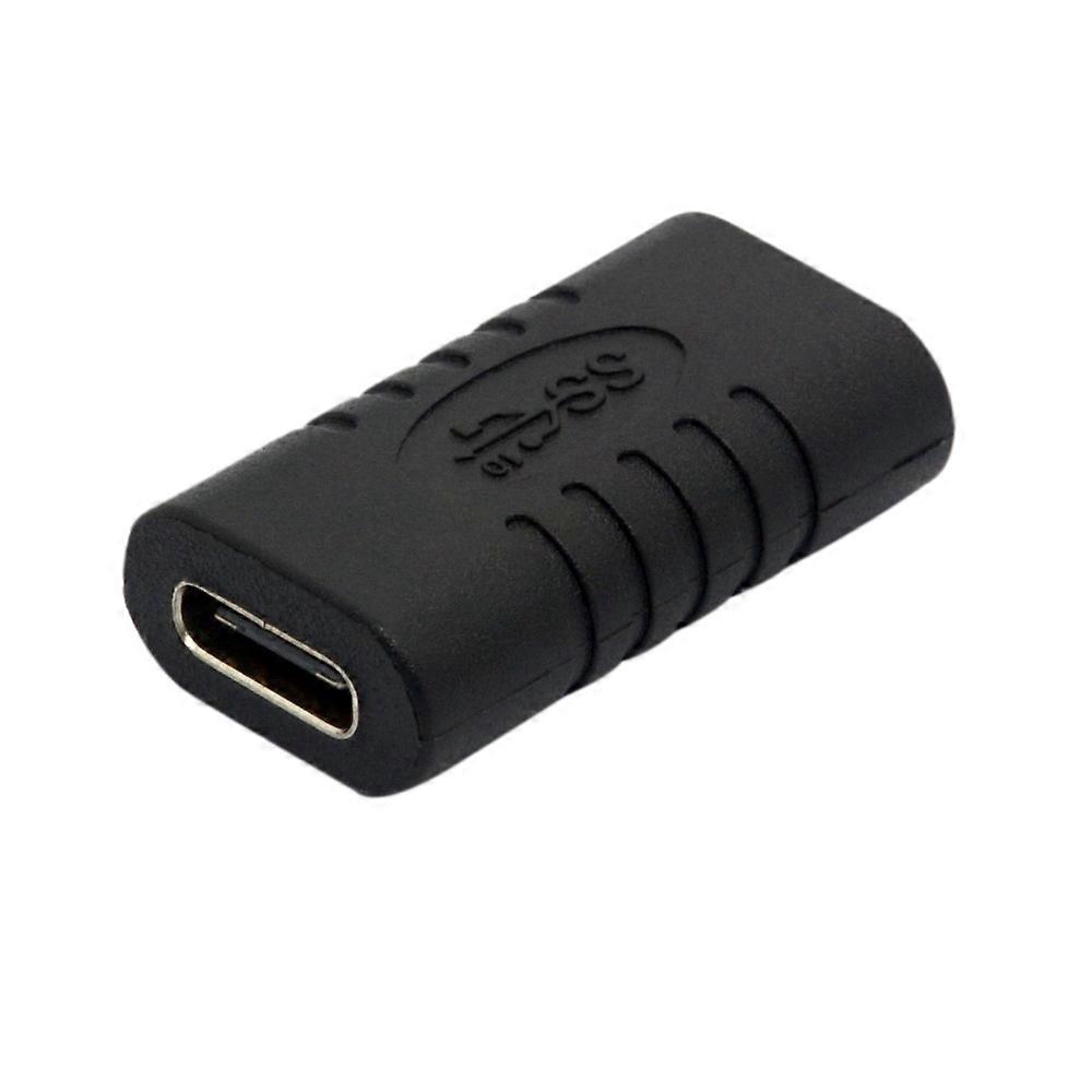 Usb-c-buchse-zu-buchse-adapter, Gerader Und Kompakter Usb-c-adapter, Usb 3.1 Typ-c-anschlusskonverter