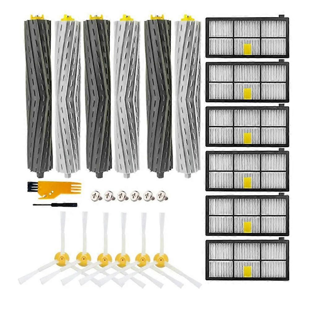 Hepa-filter Und Hauptseitenbürsten Für Irobot Roomba Staubsauger Der Serien 800, 900, 805, 864, 871, 891, 960, 961, 964 Und 980. Ersatzteile Für Staubsauger.