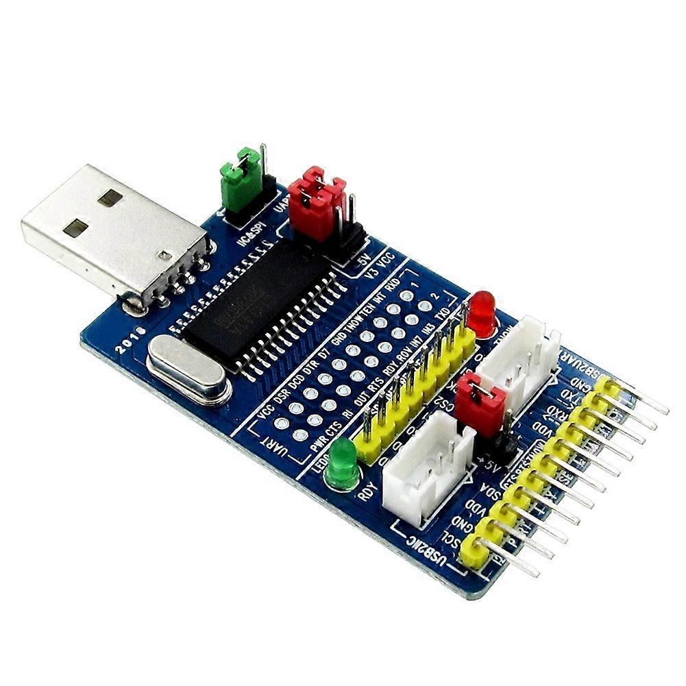Ch341a Usb-zu-spi-iic-uart-ttl-isp-seriell-adaptermodul, Epp/mem-konverter Für Rs232- Und Rs485-seriell-debugging