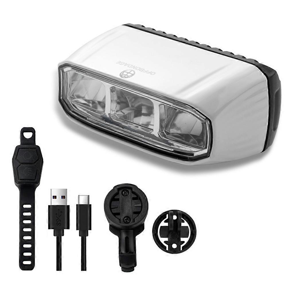 Offbondage 1000lm Wasserdichte Led-frontleuchte Für Fahrräder, Usb-c-aufladbar, Für Mountainbikes Und Rennräder – Beleuchtungszubehör