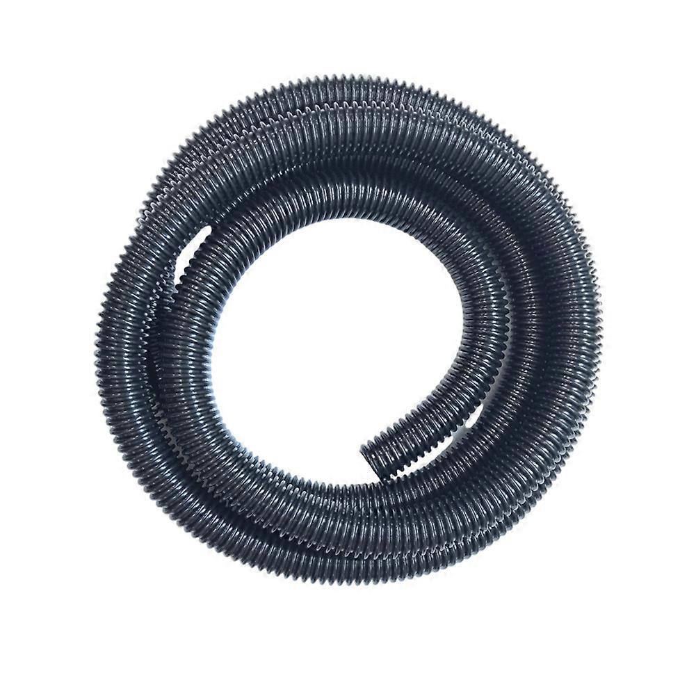 Powertec 70347 Nass- Und Trockensauger-wassersaugschlauch, Federbelasteter, Einziehbarer Schlauch Für Industriesauger, 3,2 M