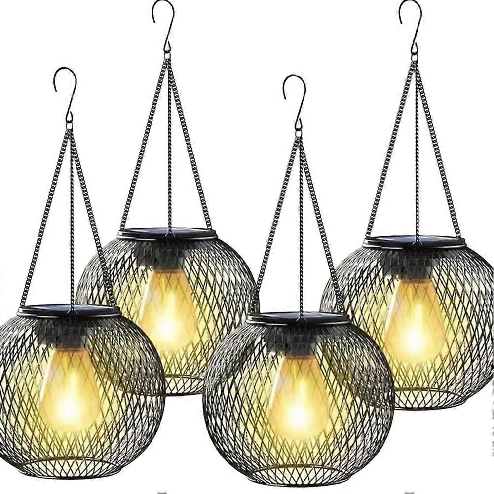 Solarlaterne Für Den Außenbereich, Dekorative, Wasserdichte Hängeleuchte, Gartenlampe