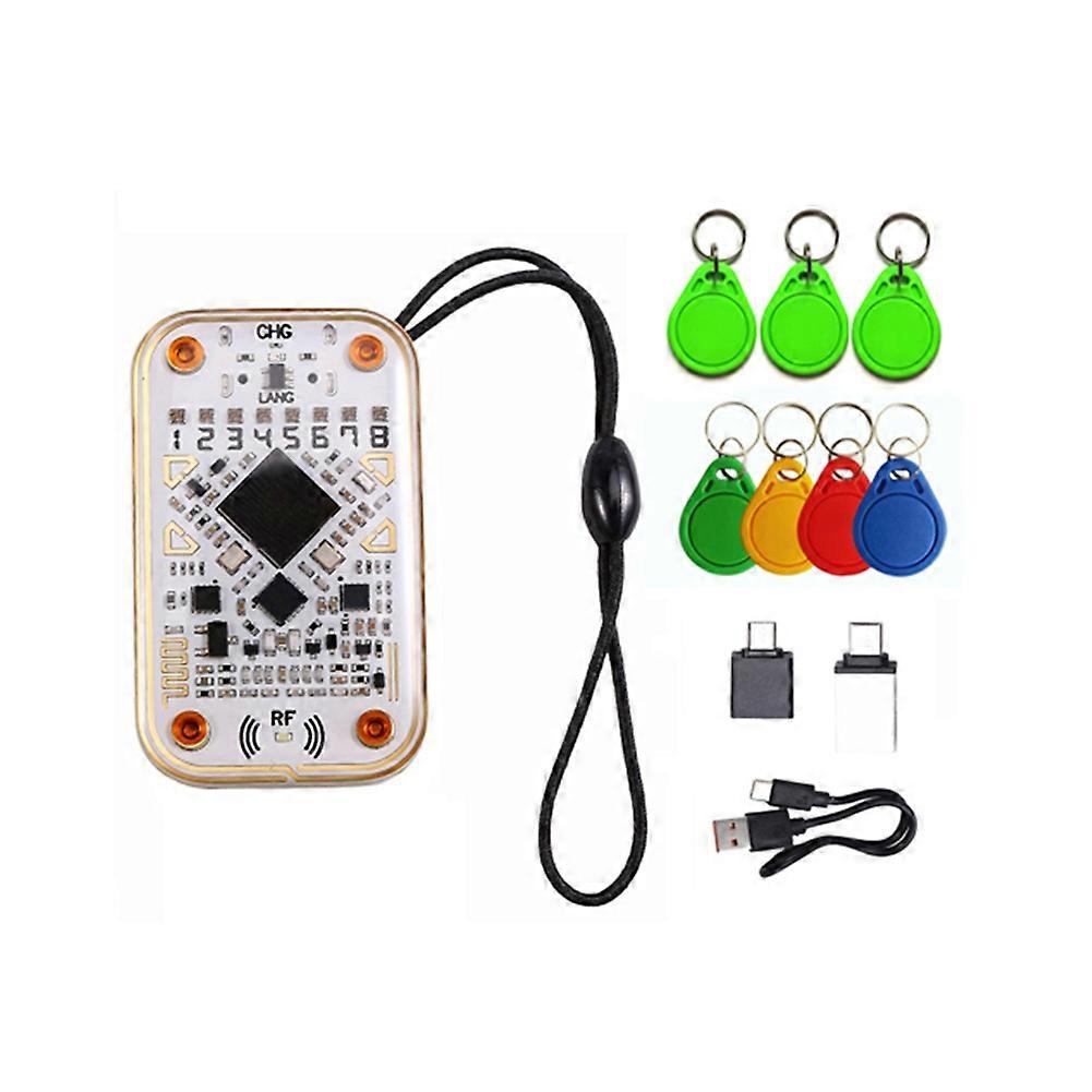 Chameleon Ultra Rfid-chip-lesegerät + Smartcard-emulator-schlüsselanhänger 4xcuid 3xuid 125k 13,56m Nfc-kartendecoder Ic-id
