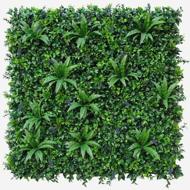 Künstliches realistisches 3D-Gartenpaneel 100x100cm Farnuk