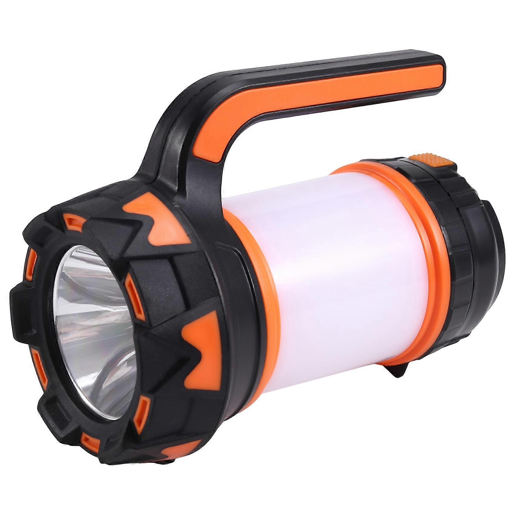 Wiederaufladbare Und Wasserdichte Led-campingtaschenlampe, Multifunktionaler Suchscheinwerfer Für Notfälle Im Freien, C