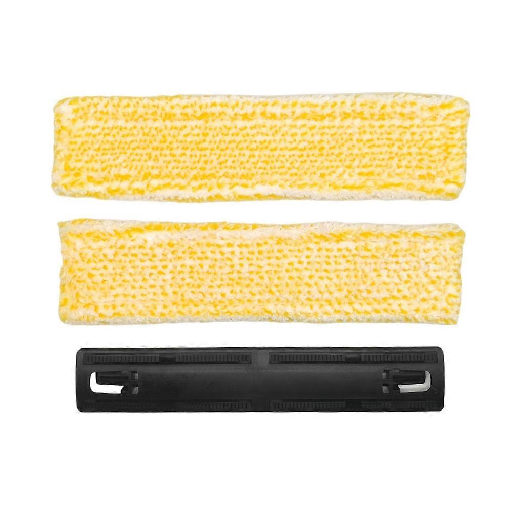 Set Mit 3 Ersatz-sprühflaschen Und Selbstklebenden Nylon-reinigungstüchern Für Kärcher Fenstersauger Wv1, Wv2, Wv5 Und Wv7