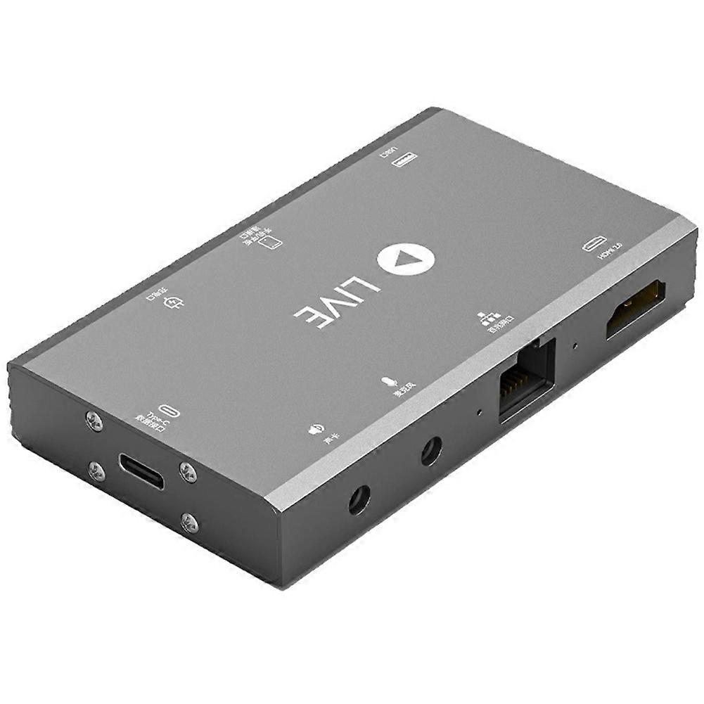 Hdmi-kompatible Videoaufnahmekarte, Bildschirmprojektor, Netzwerkkabel Für Ipad, Drahtloses Mikrofon, Otg-soundkarte, Usb-typ-c-ladeanschluss